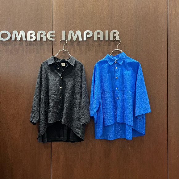 エアーリップル　ドルマンシャツ