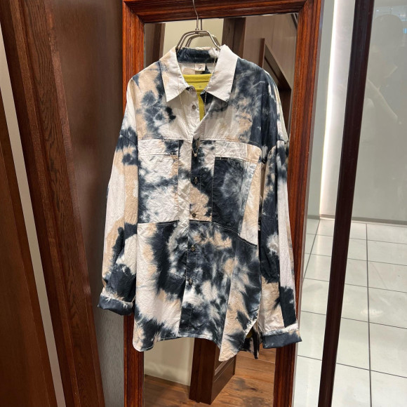 注染ローン　Wポケットシャツ