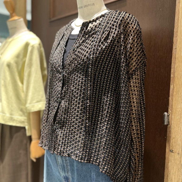 オパールPT　ボウタイブラウス