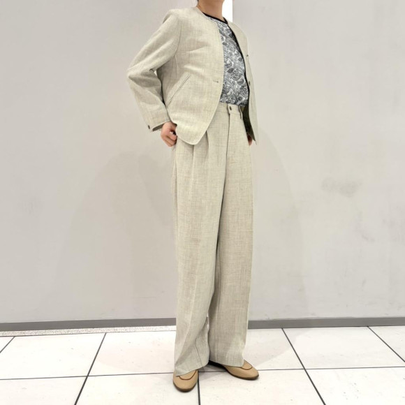 セットアップとしても着れる新作