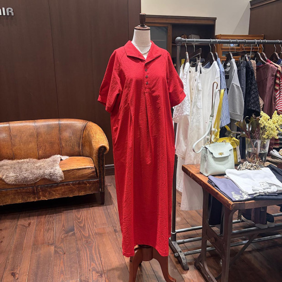 再入荷！シアサッカーワンピース