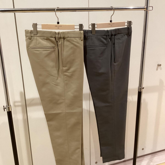 BIZSPO裏起毛スラックス