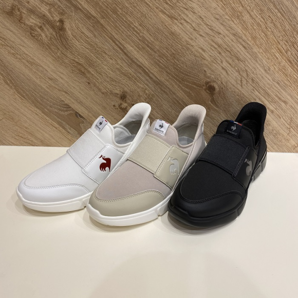 【LE COQ】靴べらいらずの幅広スリッポン♪