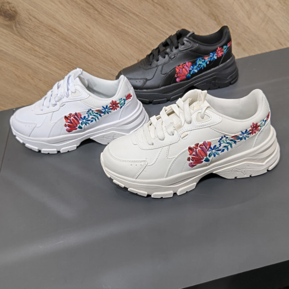 【刺繍】厚底プーマ