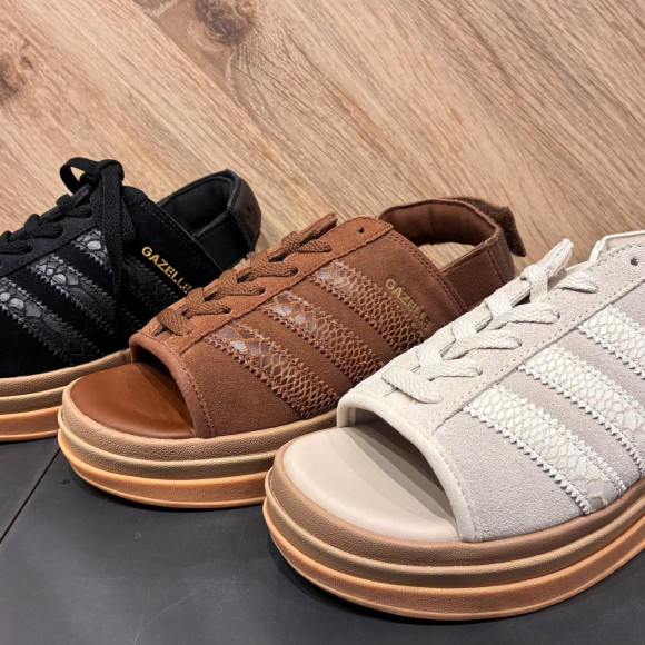 【adidas】ガゼルボールドサンダル入荷♡