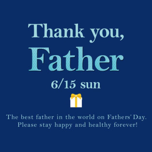 Thank you,Father