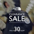 THE NORTH FACE MAX30%