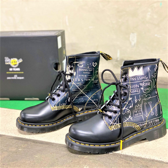 美品】ドクターマーチン Dr.Martens バスキア ブーツ-