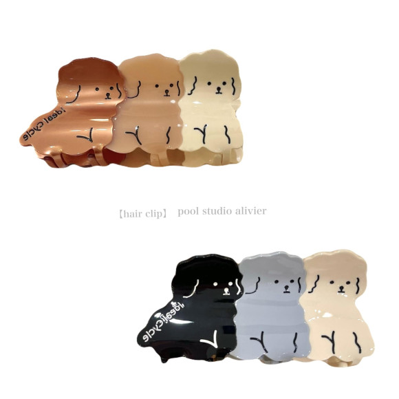 【NEW】わんちゃんヘアクリップ