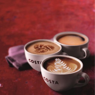 ヨーロッパ最大のカフェブランドCOSTA COFFEEが登場！！