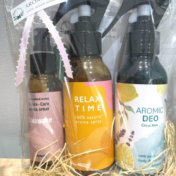 【母の日ギフト】大切な人に天然アロマのギフトセット