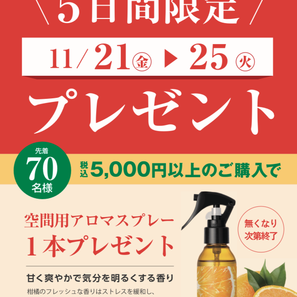 ノベルティキャンペーン