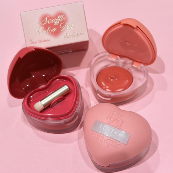デイジークのハート♡スフレカラーポット発売中♪