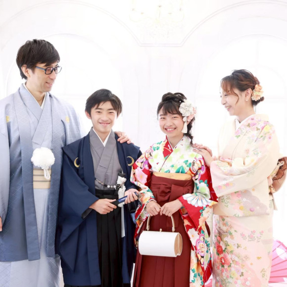 和装で迎える新年フォト！