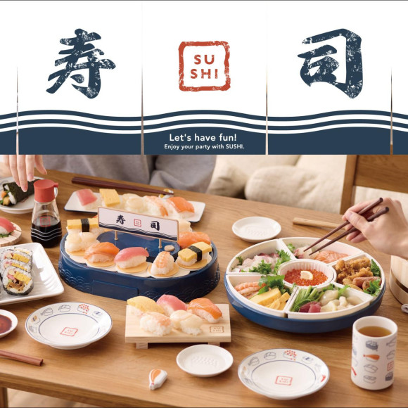 【新商品】お家でお寿司パーティーが楽しめるアイテムが出ました！
