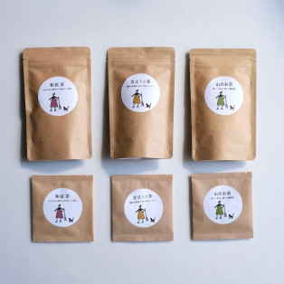 四歩オリジナルティーバッグ「山のお茶」もうすぐ終売です！
