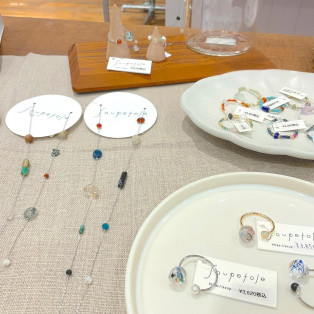 ハンドメイドアクセサリー再入荷しました!