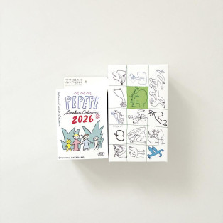 ぺぺぺ日めくりカレンダー2026 入荷しました!
