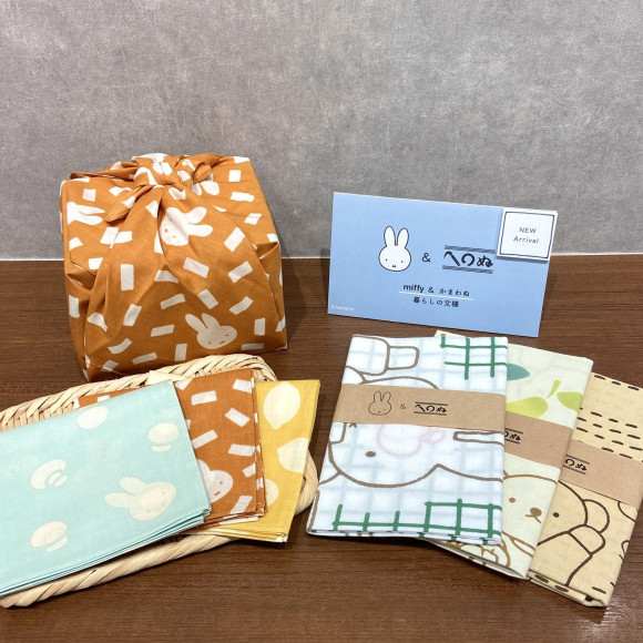「 かまわぬ × ミッフィー 」お取り扱いはじめました！