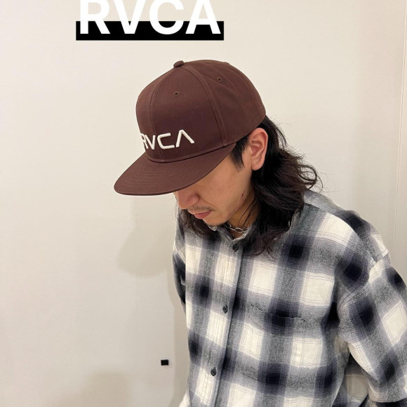 RVCAのキャップ入荷しました⭐︎
