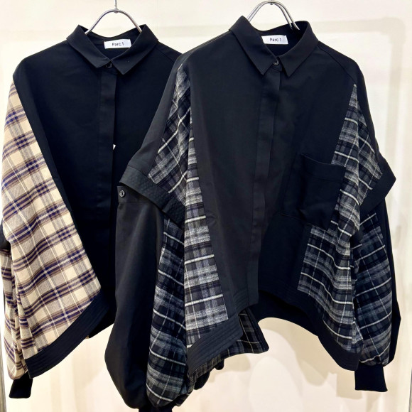 Parc.1 チェックのシャツが入荷！