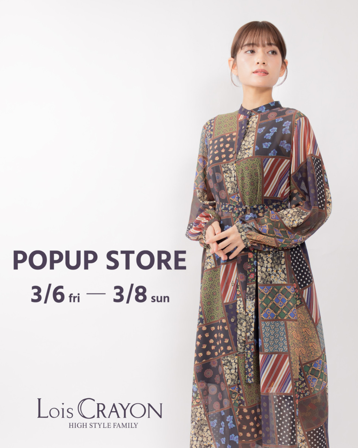 【期間限定ショップのお知らせ】LoisCRAYON