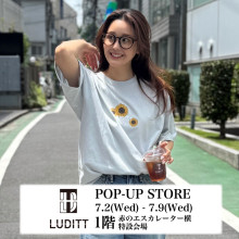 【期間限定ショップのお知らせ】LUDITT（ルーディット）