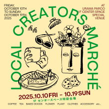 【期間限定ショップのお知らせ】Local Creators Marche