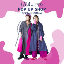 【期間限定SHOPのお知らせ】リーラアンドシッタ